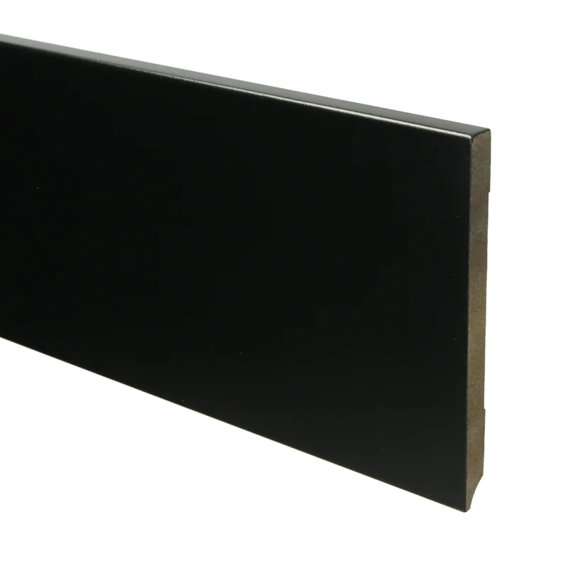 MDF Moderne Plint 150x12 RAL 9005 Zwart 15942 Shop Nu